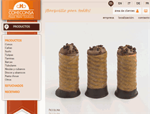 Tablet Screenshot of coheconsa.com